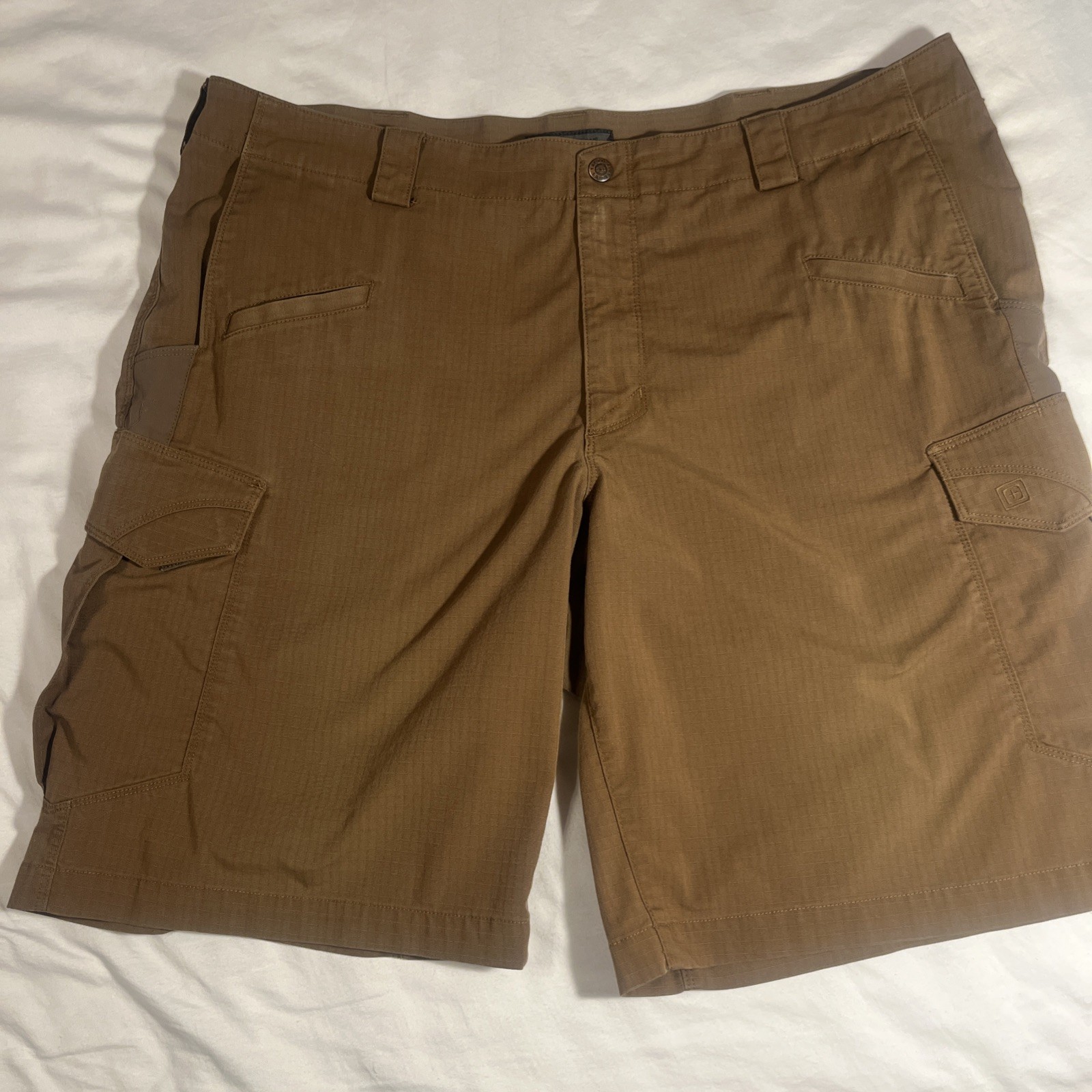 5.11 Tactical Apex Men’s Shorts Battle Brown Flex-Tac 10 Pockets