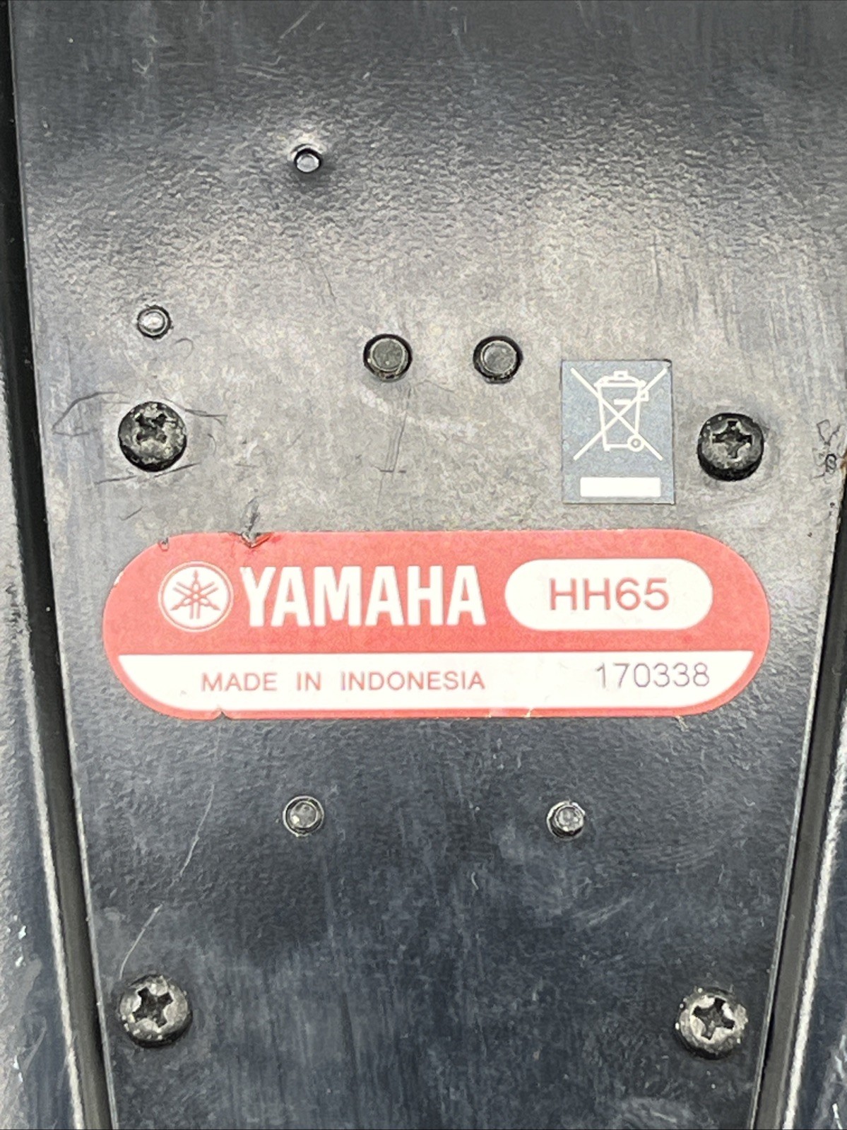 Yamaha HH65 Electronic Hi‑Hat Controller Pedal Quiet Hi‑Hat Foot Controller