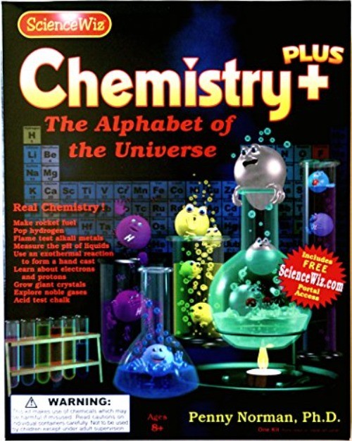 ScienceWiz Chemistry Plus Kit For Kids Age 8+ New