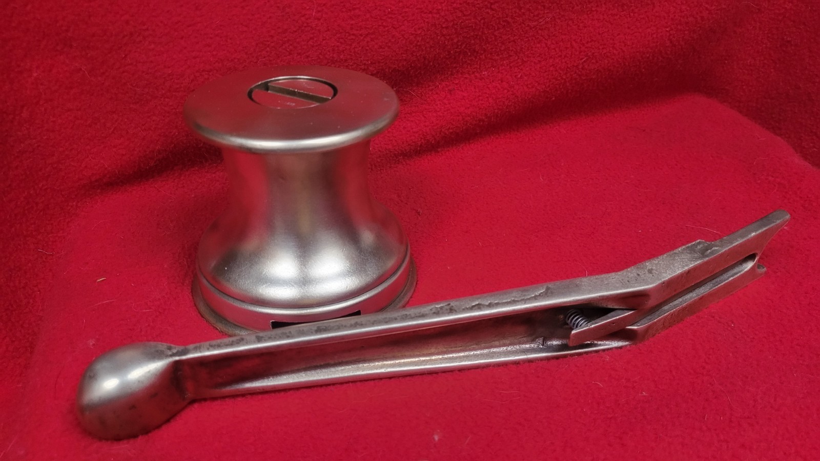 Vintage Bronze  Sailing  Winch With Handle  Made In Holland  Clean %100 working