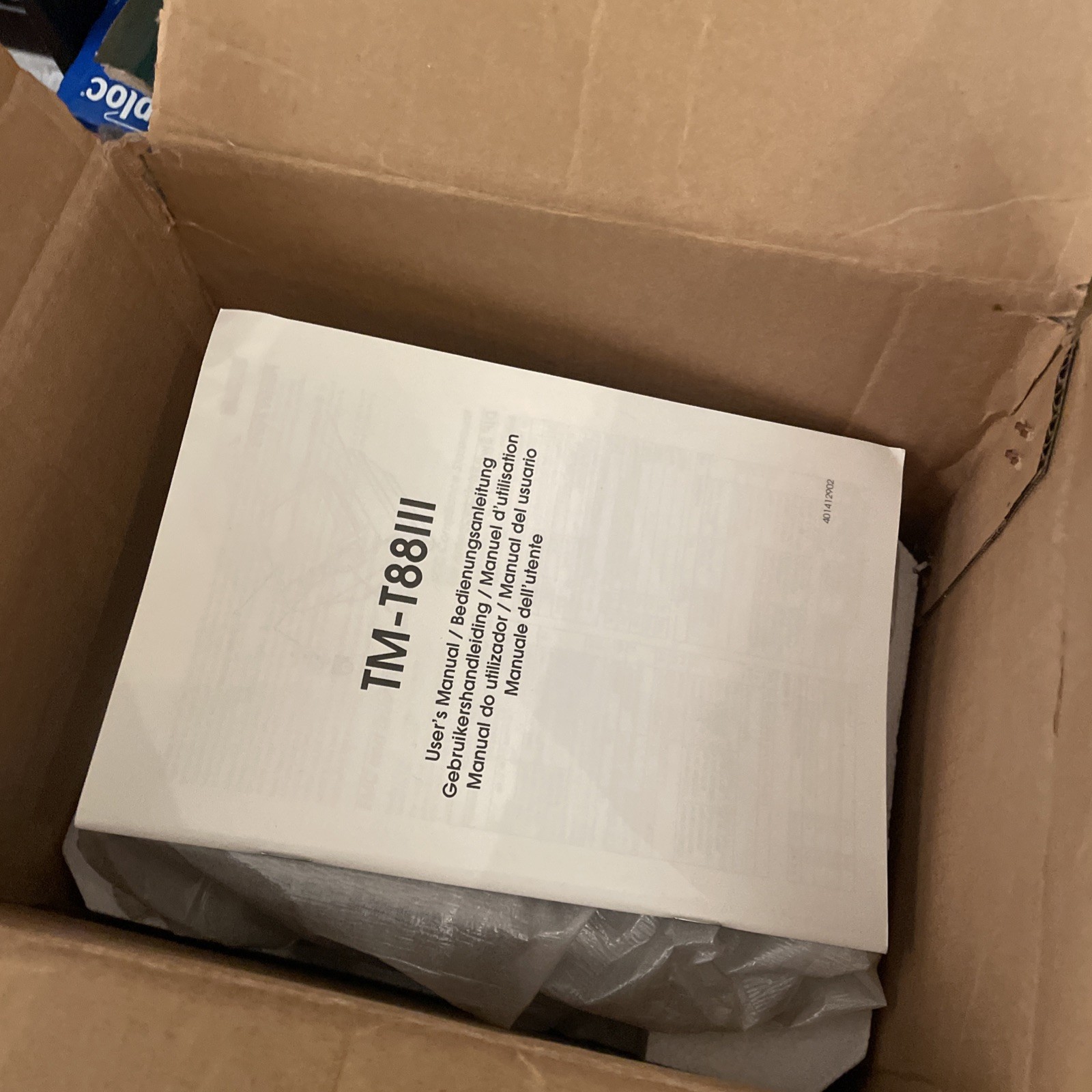 Thermal Printer TM-T88III, Open Box. No Power Supply.
