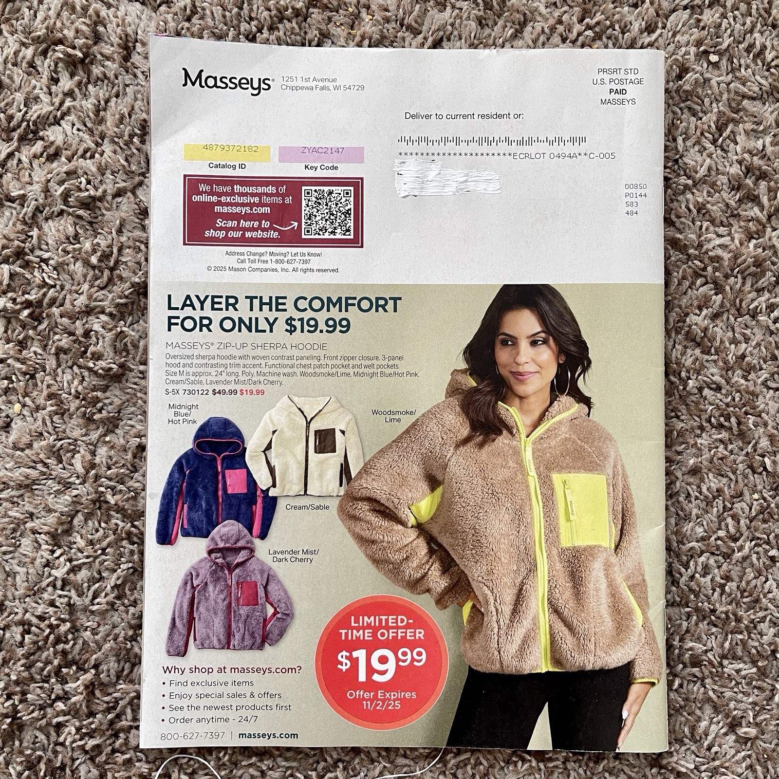 Masseys Fall Autumn 2025 Catalog FAST SHIP