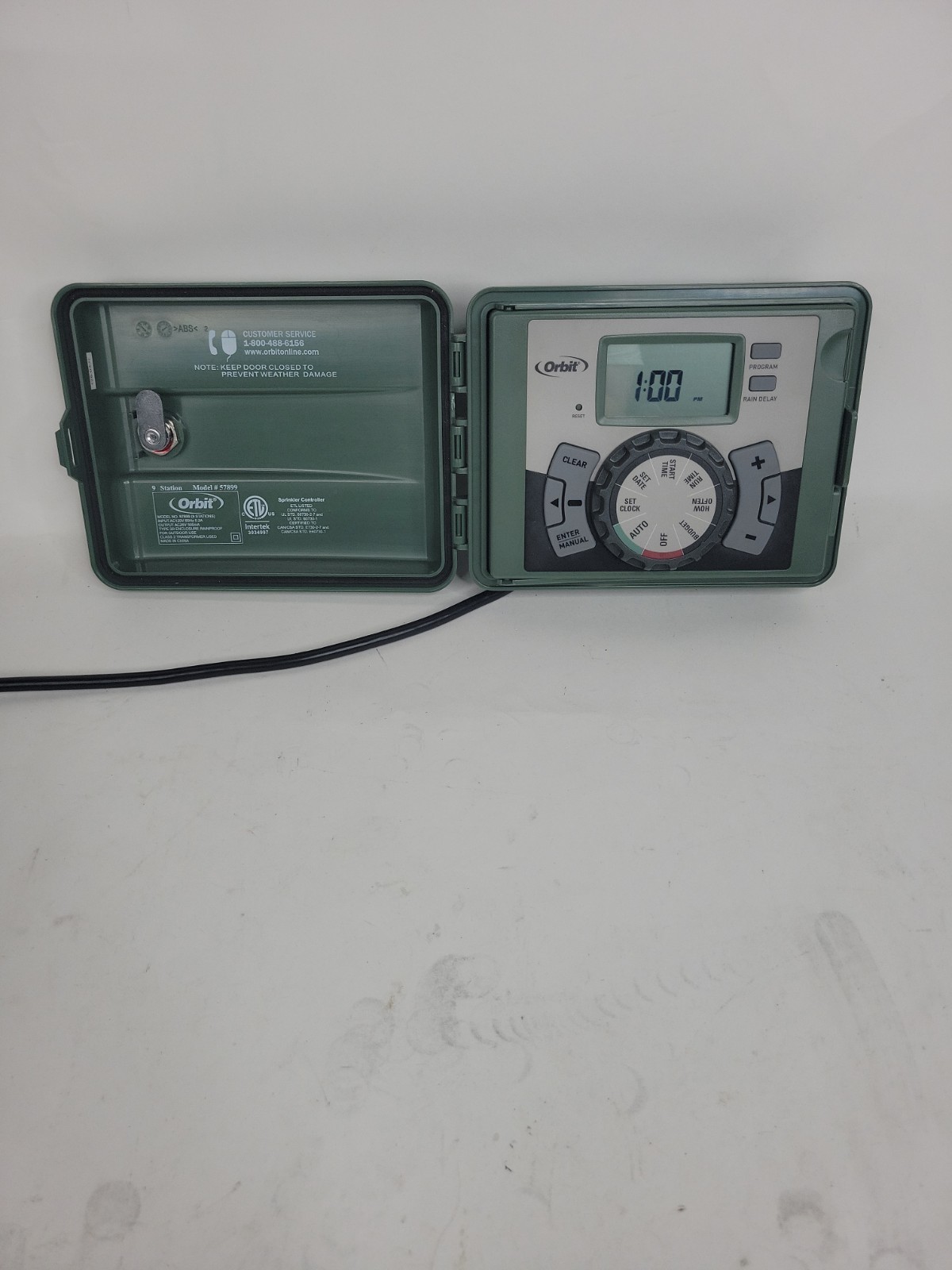 Orbit 57899 Outdoor Sprinkler  System Controller 9-Station Timer