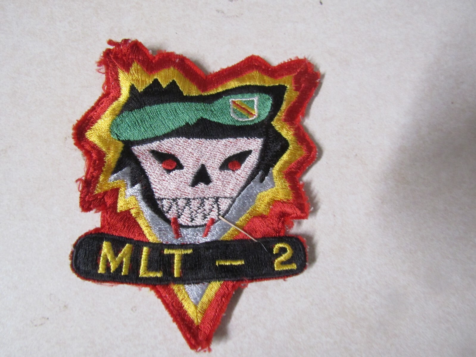 MILITARY PATCH OLD VIETNAM ERA SPECIAL FORCES MAC V MLT-2