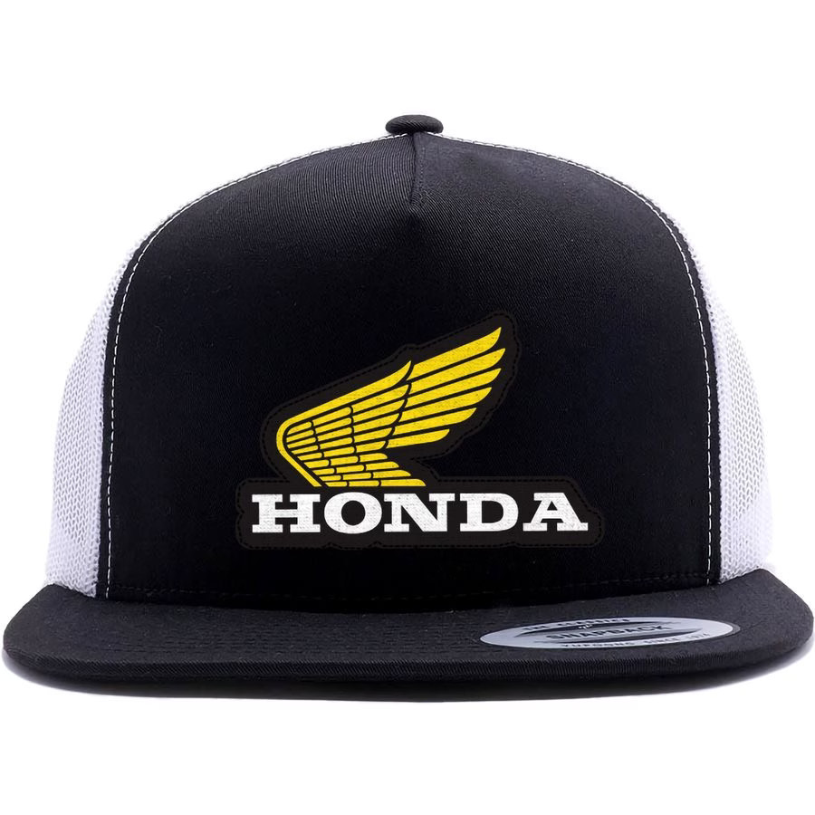 Factory Effex Honda Classic Trucker Hat - Black/White 22-86302