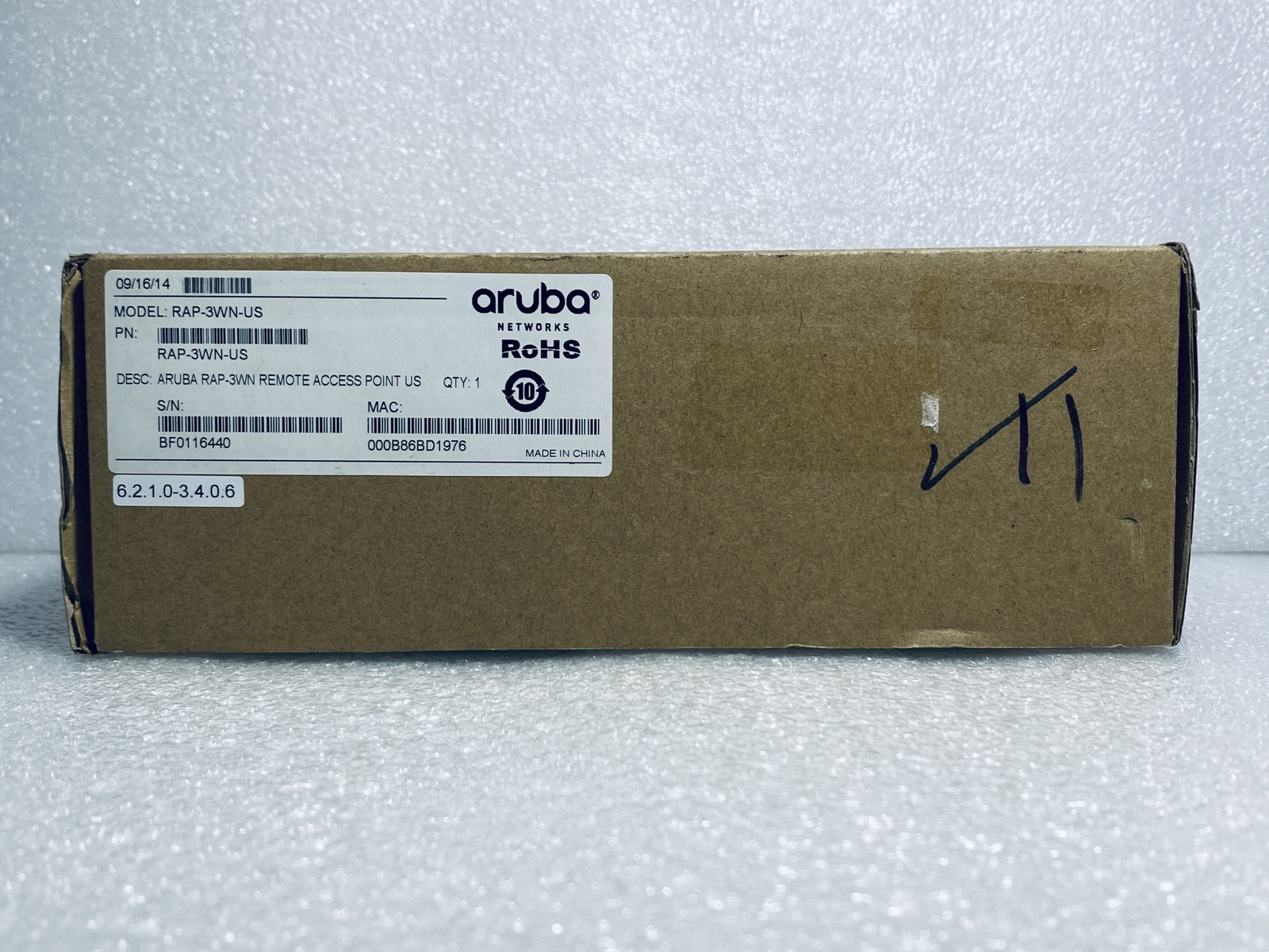 Aruba RAP-3WN Remote Access Point, RAP-3WNUS