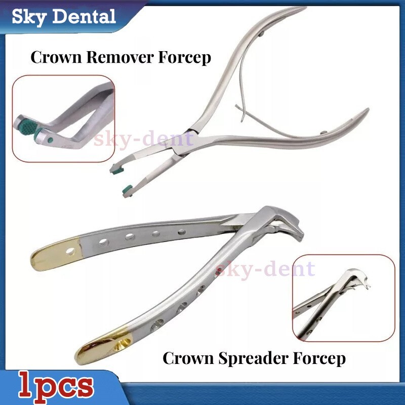 Dental Crown Removal Pliers Dentisty instrument Remover Spreader Splitter Forcep