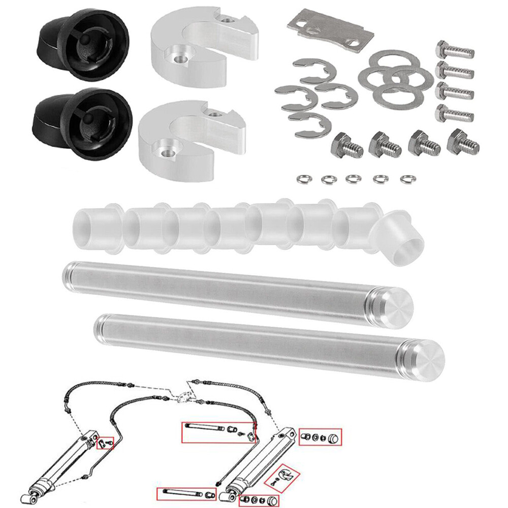 Trim Cylinder Bushing Hardware Kit Tool SEI 9B-116B For Mercruiser Alpha I Gen 2