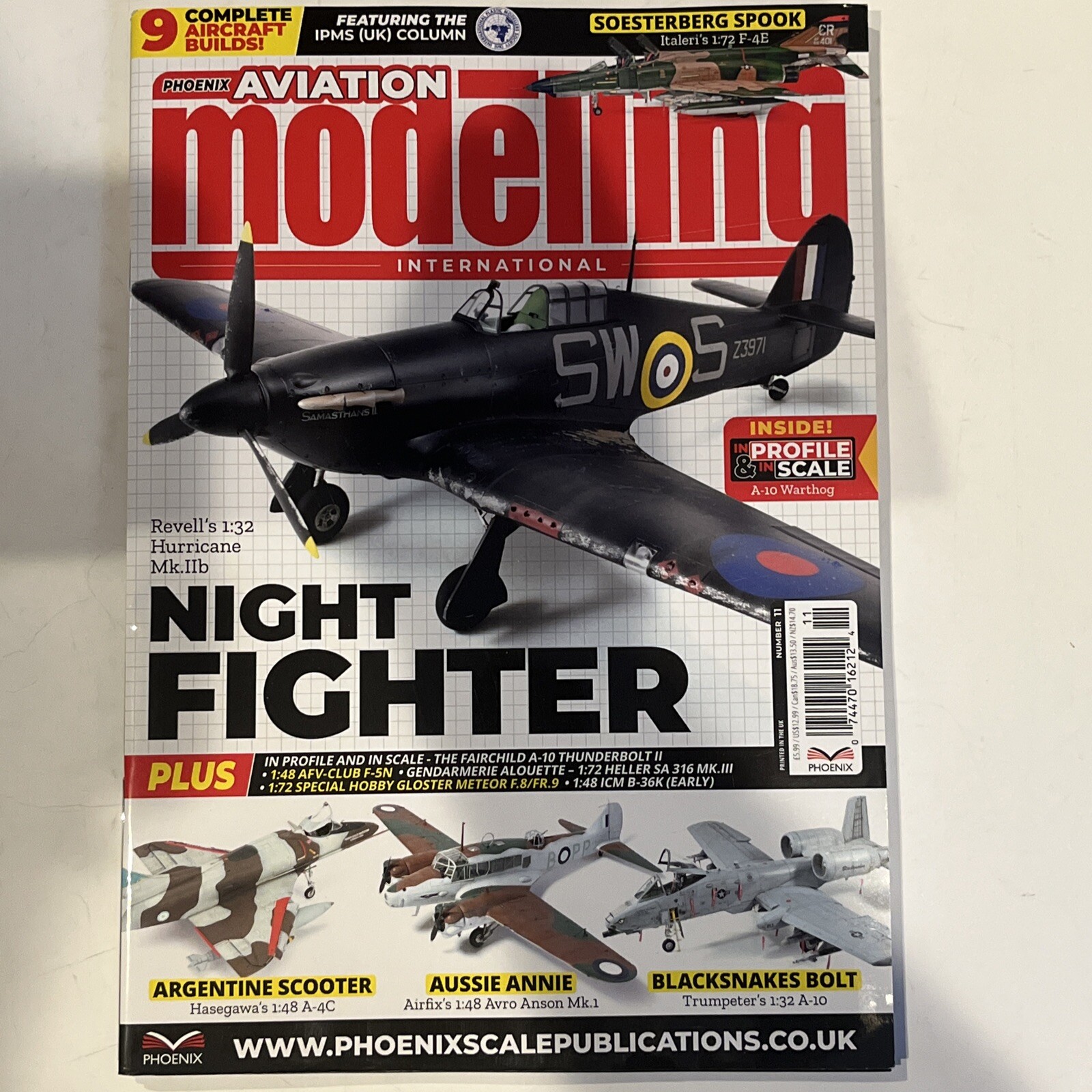Phoenix Aviation Modelling Magazine April 2023 Issue 11 Night Fighter