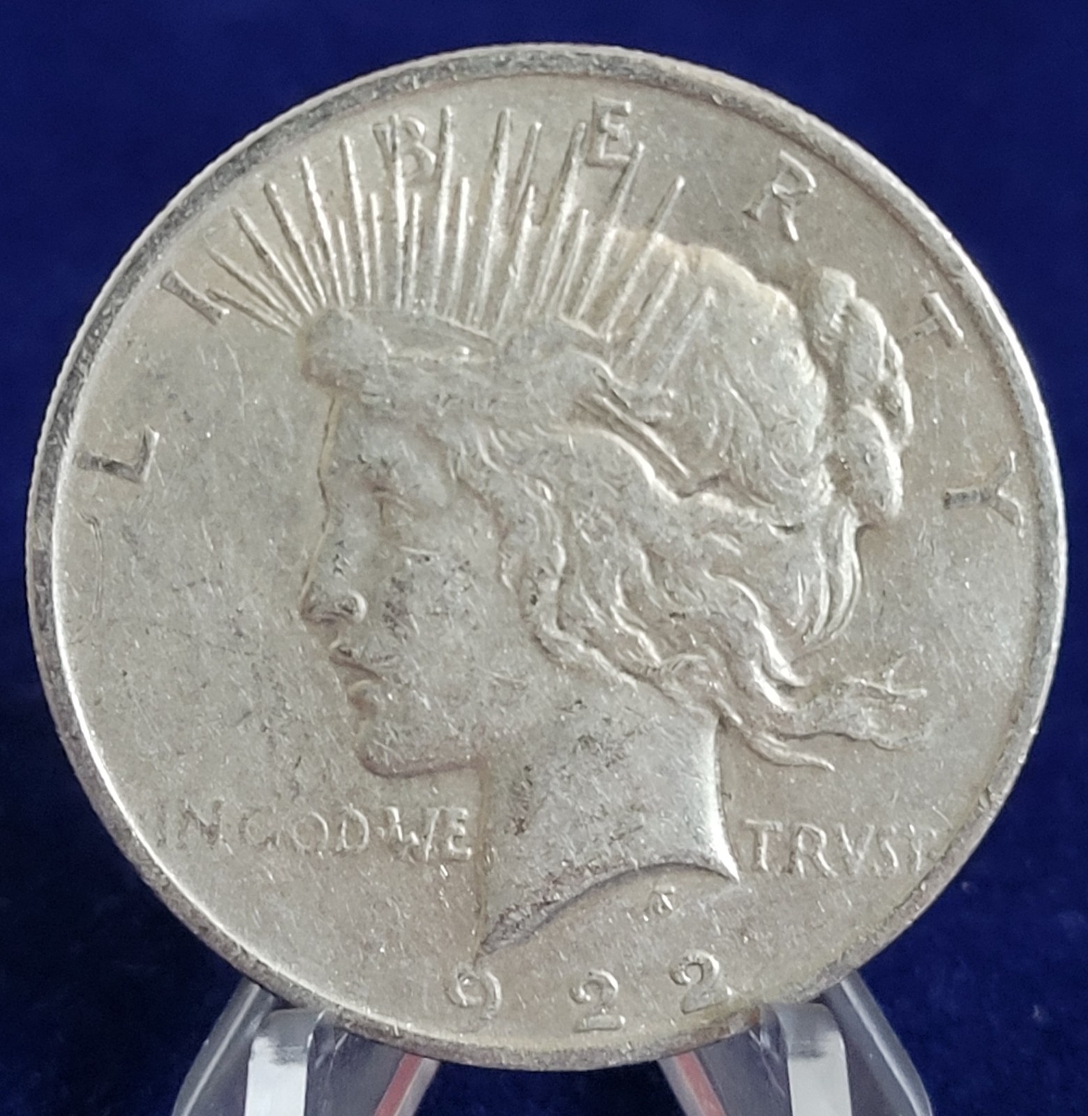 1922-P Peace Silver Dollar 90% Silver US Coin - Great Coin