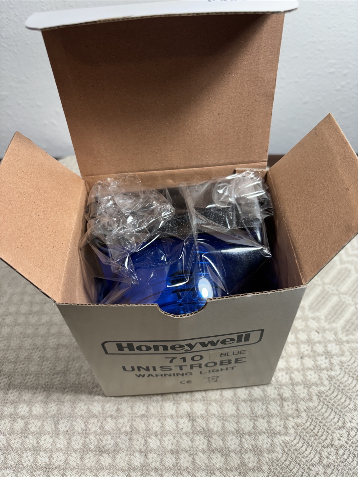 NOS Honeywell 710 Blue Unistrobe warning light