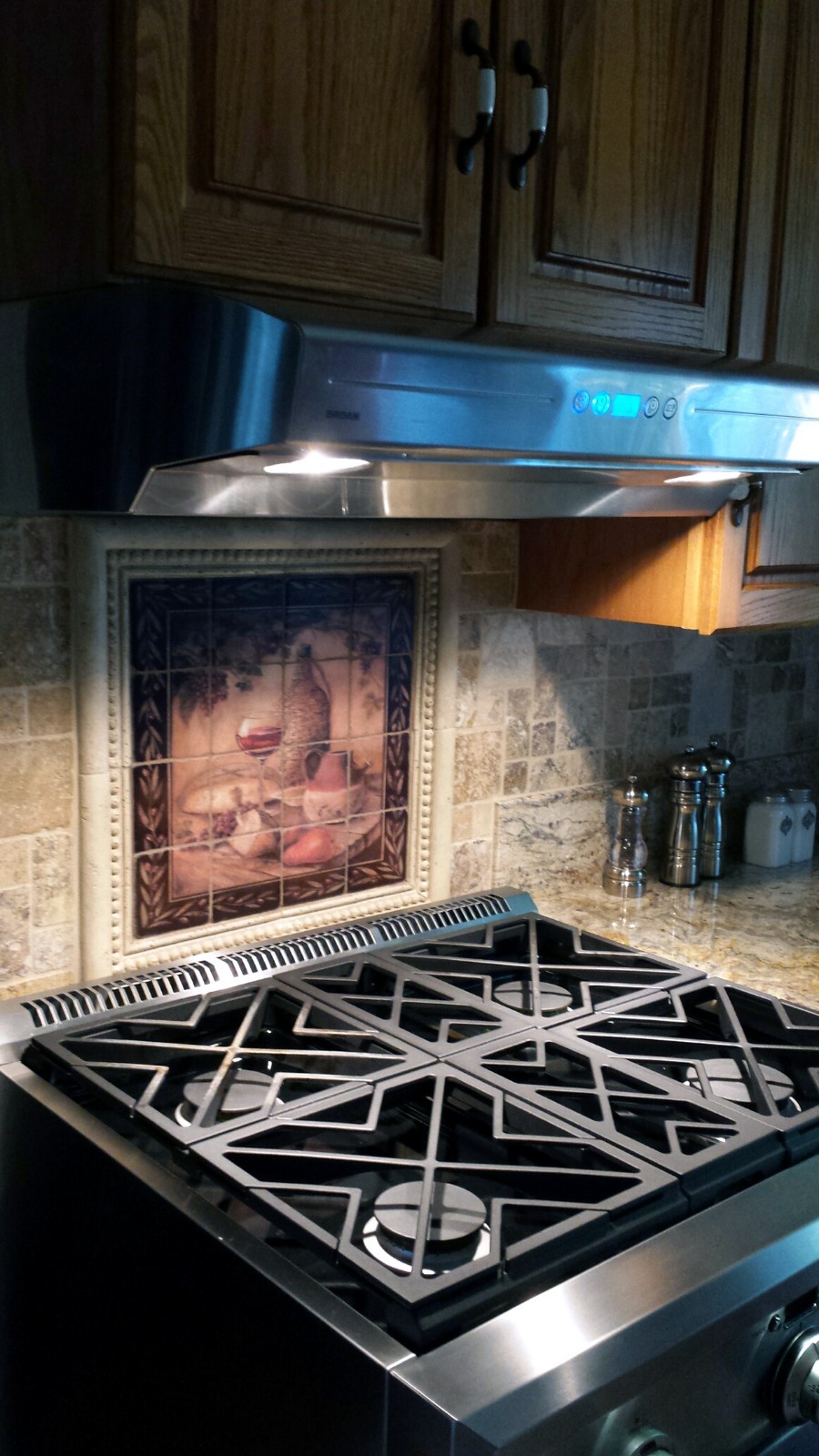Art Mural Ceramic Wine Decor Backsplash Tile #159