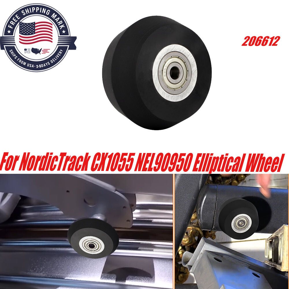 For NordicTrack CX1055 NEL90950 Elliptical Wheel Replacement Ramp Roller#206612
