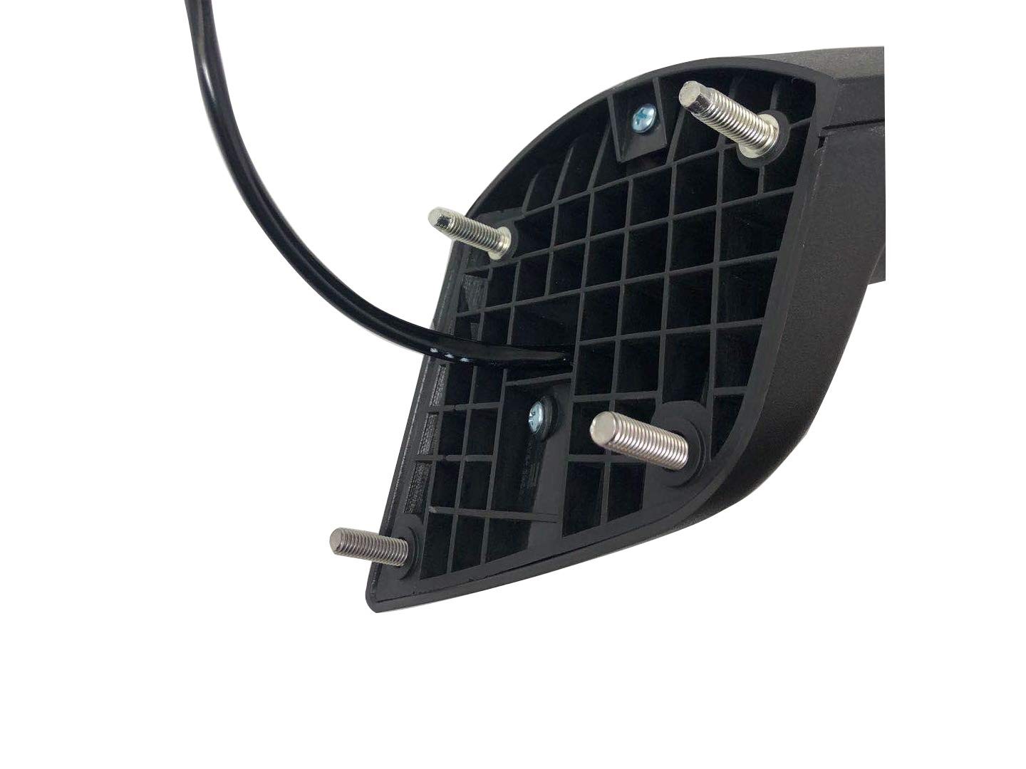 Longling Replacement Chrome Hood Mirror Passenger Right Side Fit Freightliner