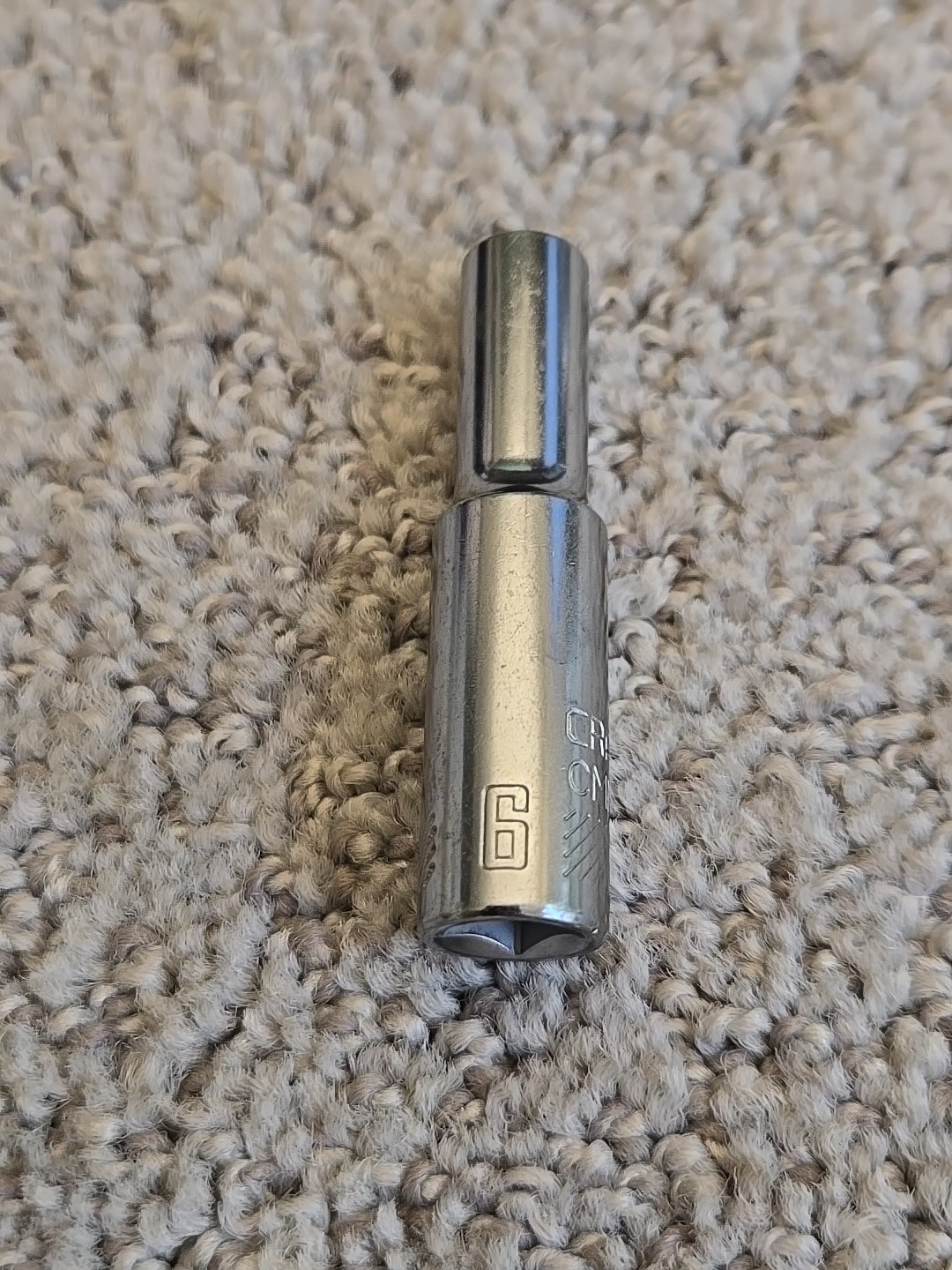 Craftsman CMMT44403 6mm 6pt Deep Well Socket 1/4" Drive  B03