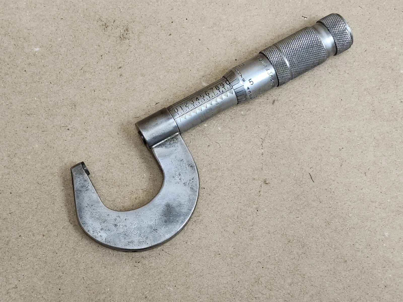 Brown & Sharpe 0-1 inch Outside Micrometer