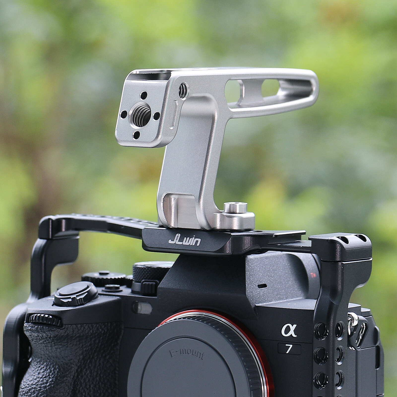 US Mini Top Handle Grip 1/4"-20 Screw Mount Lock for DSLR Mirrorless Camera Cage