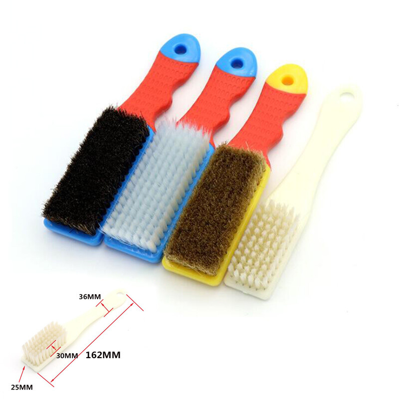 Hand Brush Bristle/Nano Beushes Removing Rust Cleaning Plastic / Silicone Handle
