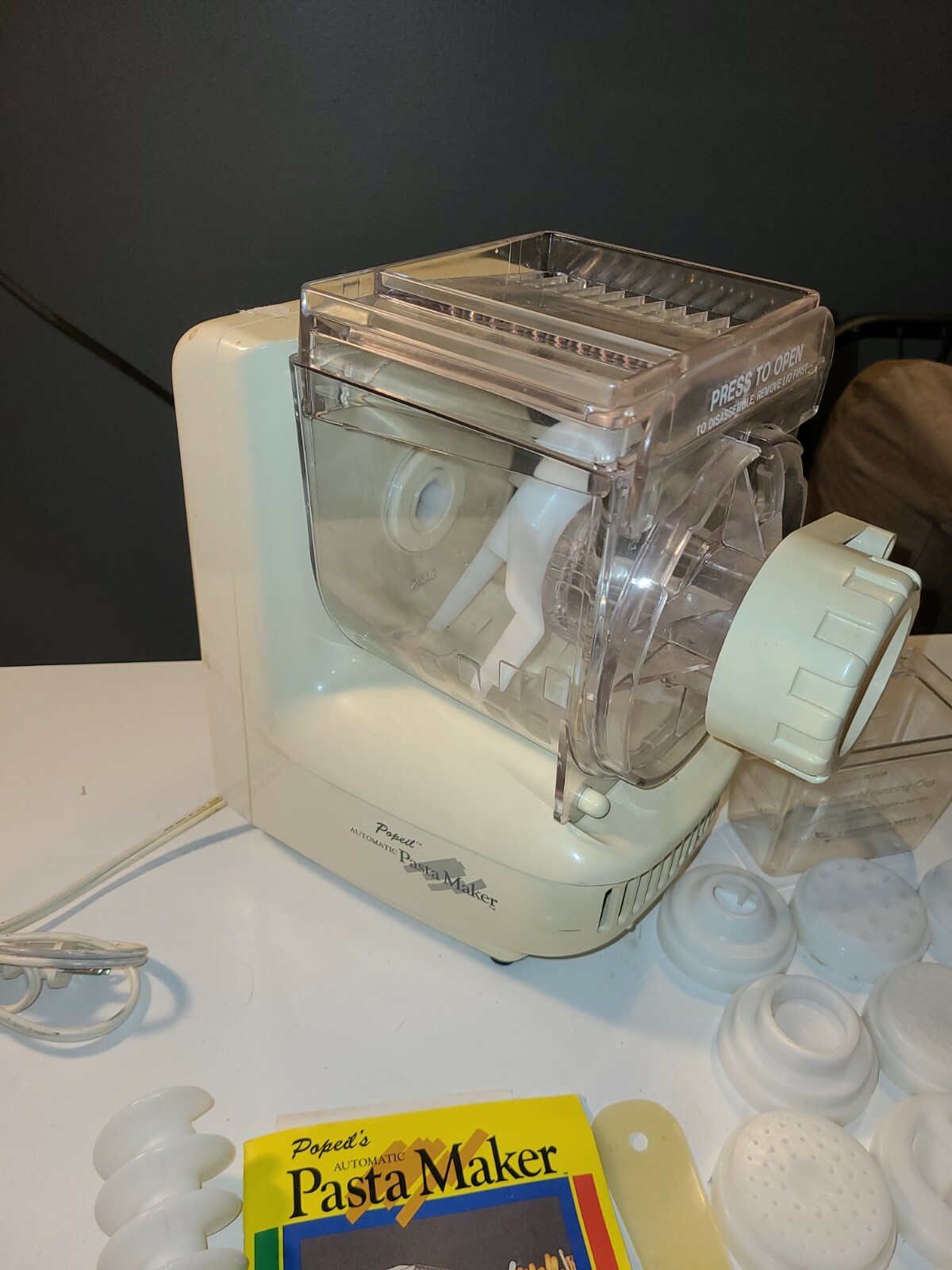 Popeil Automatic Pasta Maker With Accessories P400