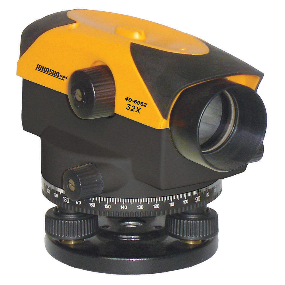 NEW! Johnson Level & Tool Automatic Level, Optical, 32X, 450 ft., 40-6962