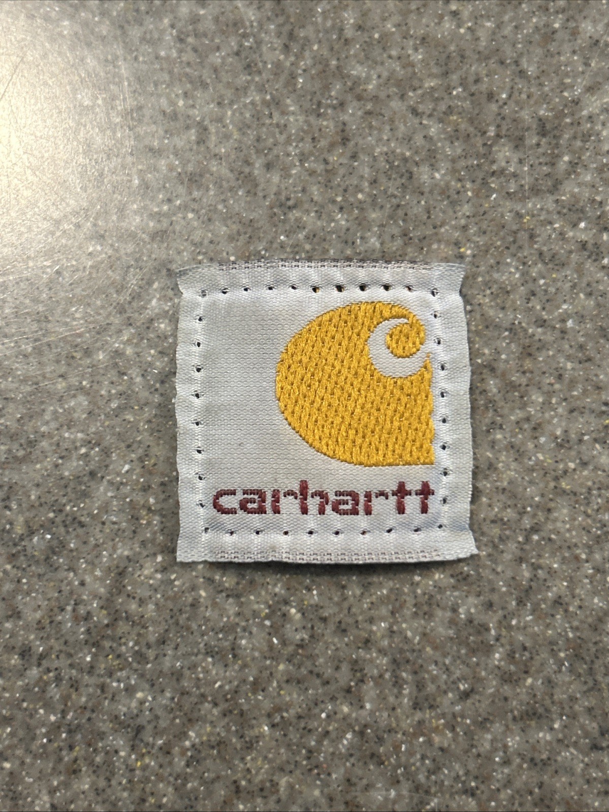 Carhartt Fabric Tag Patch Sew Stitch On LOGO PATCH 100% AUTHENTIC 1 1/4x1 1/4”