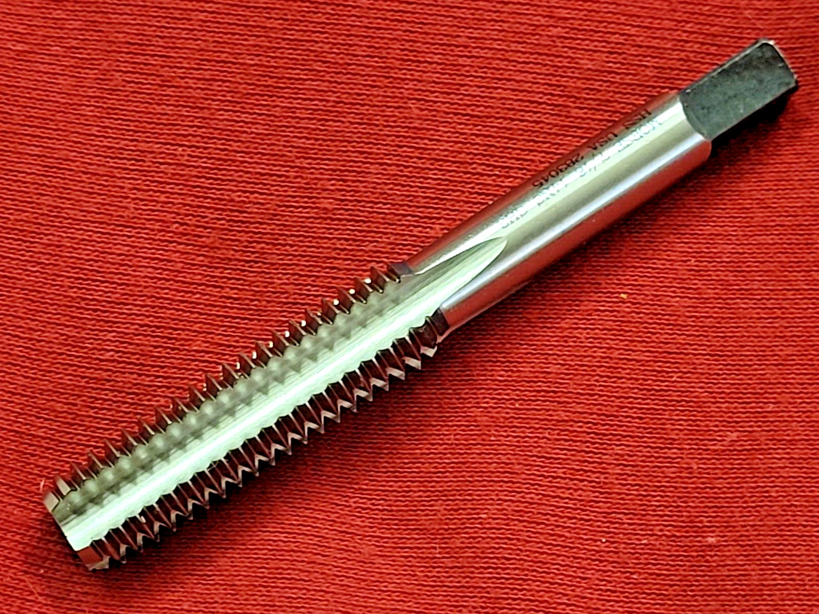 7/16-14 NC Bottom Hand Tap Morse MT3732633 HSS RH GH3 USA 4 Flute