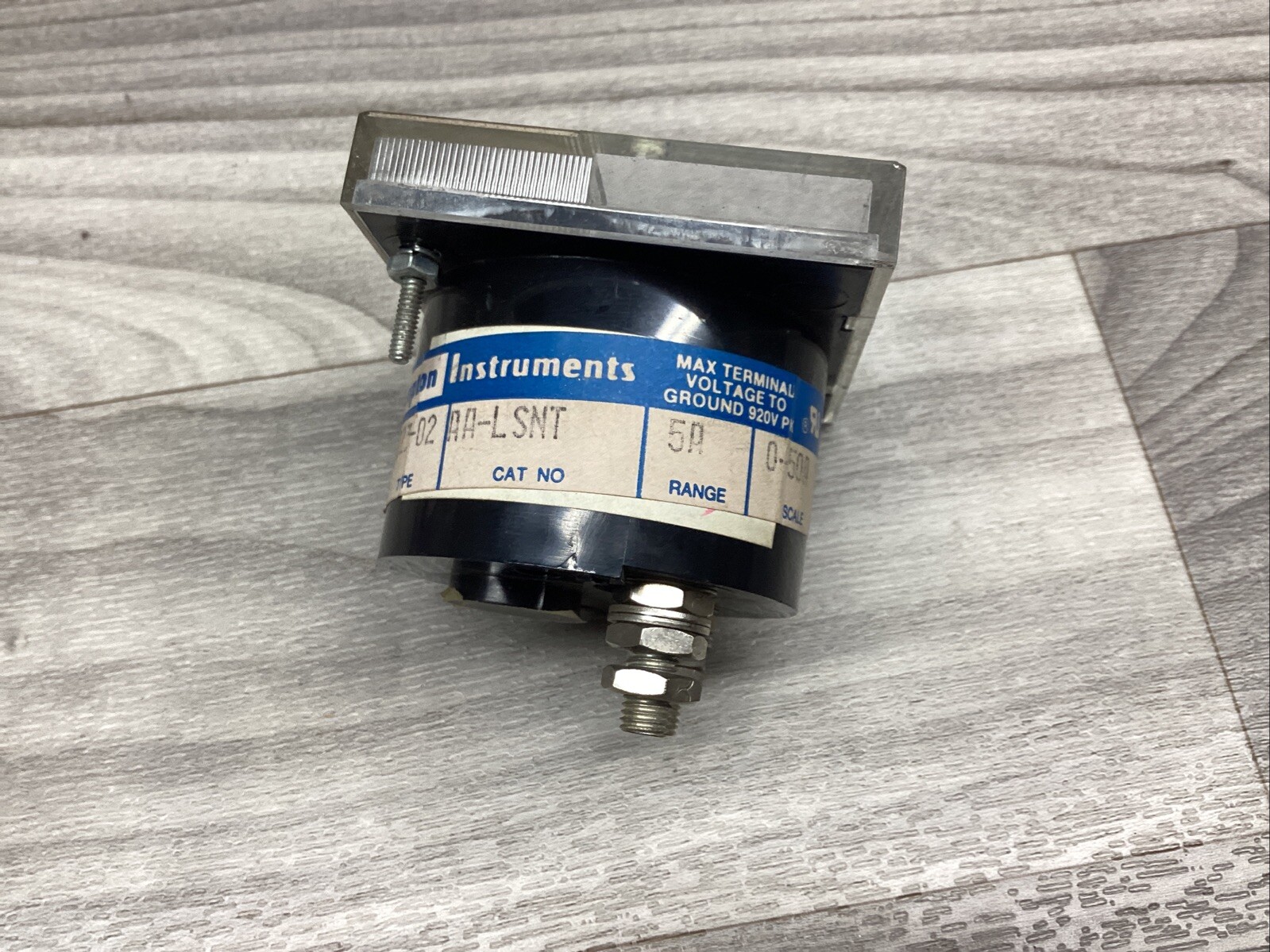 Crompton 223-02AA-LSNT Ammeter 0-50a Amp #801F252