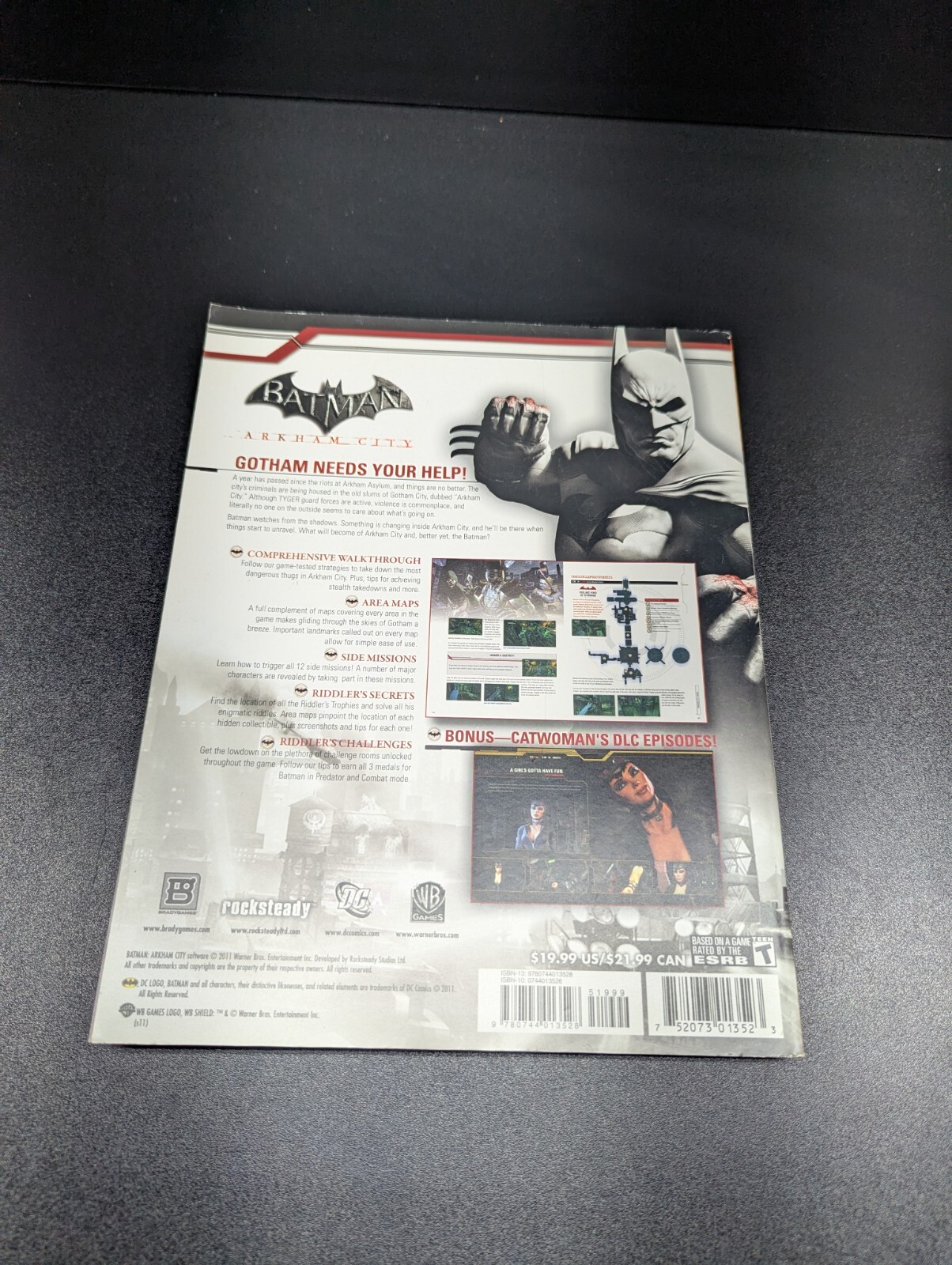 Batman Arkham City Brady Games Signature Series Strategy Guide