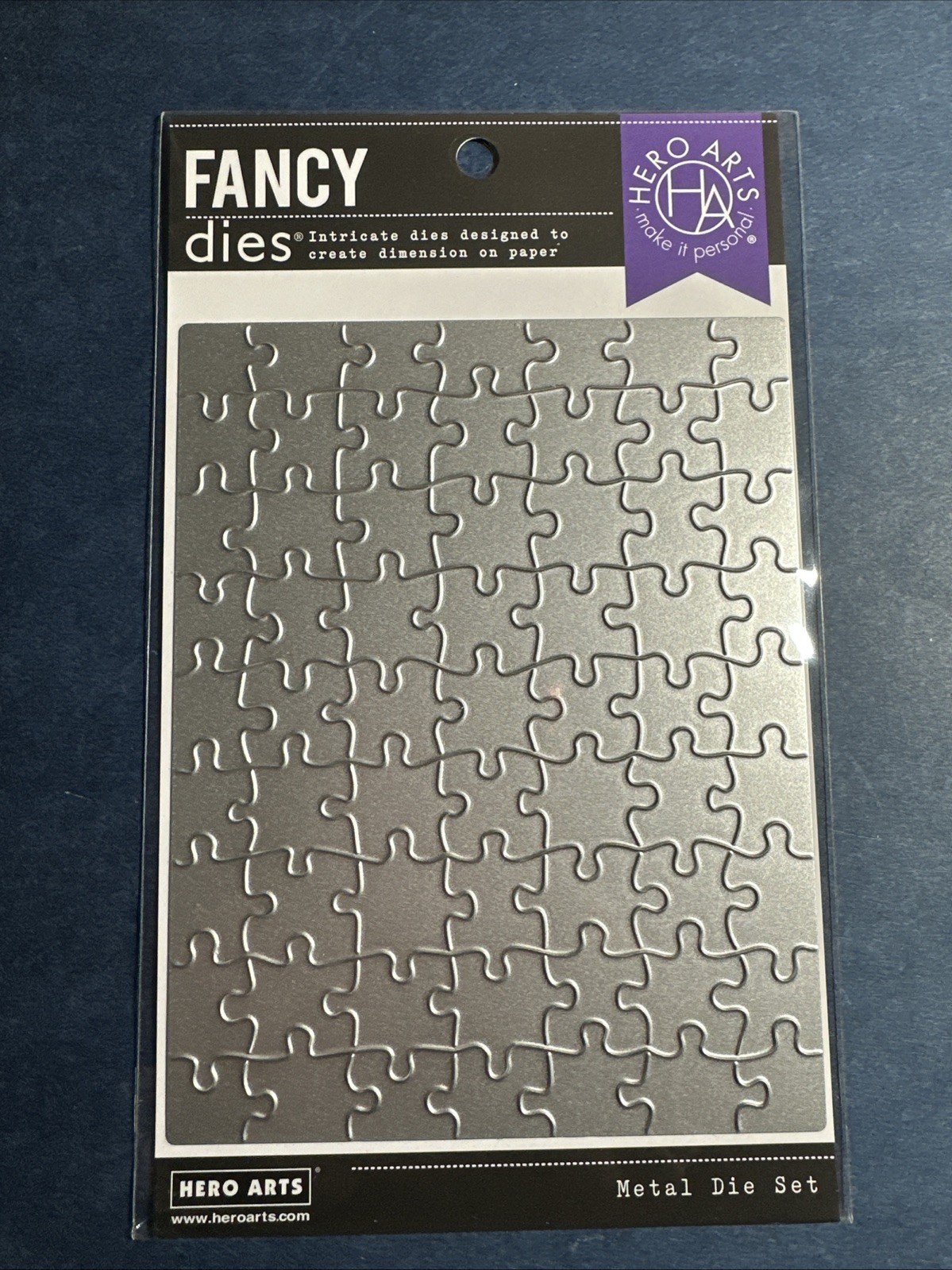 NEW! Hero Arts - PUZZLE FANCY DIE - 4.5" X 5.75"