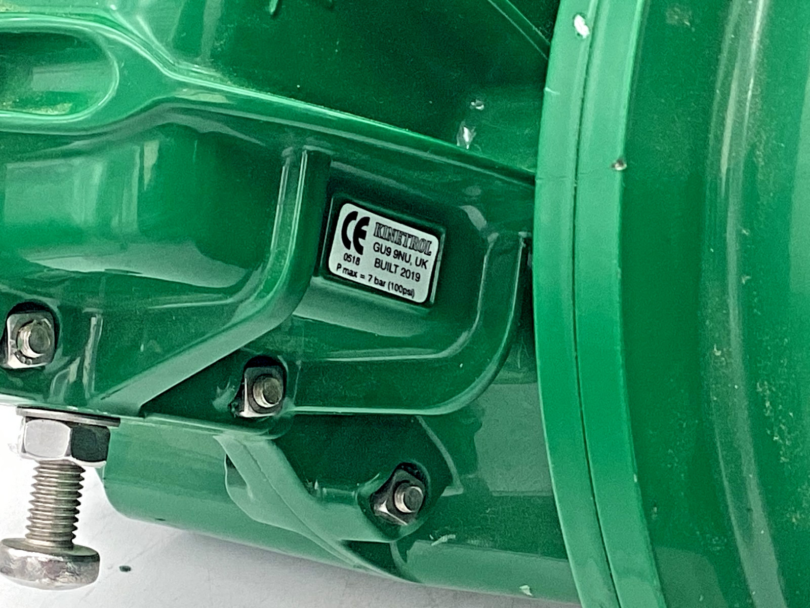 KINETROL MODEL 10 SPRING RETURN ACTUATOR