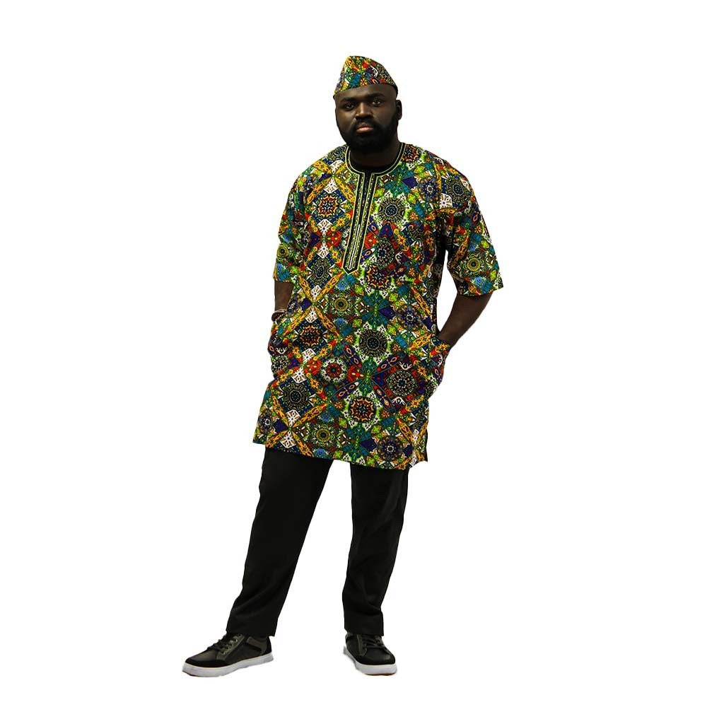 Men's 3 Piece Dashiki Set