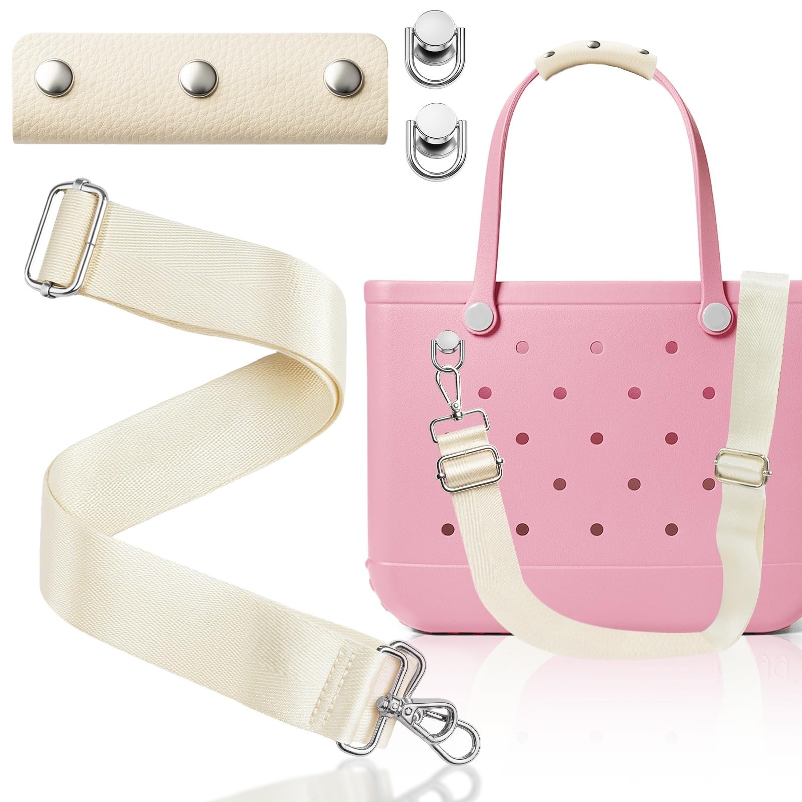 Strap Wrap for Bogg Bag Accessories, Adjustable and Kit, Set A