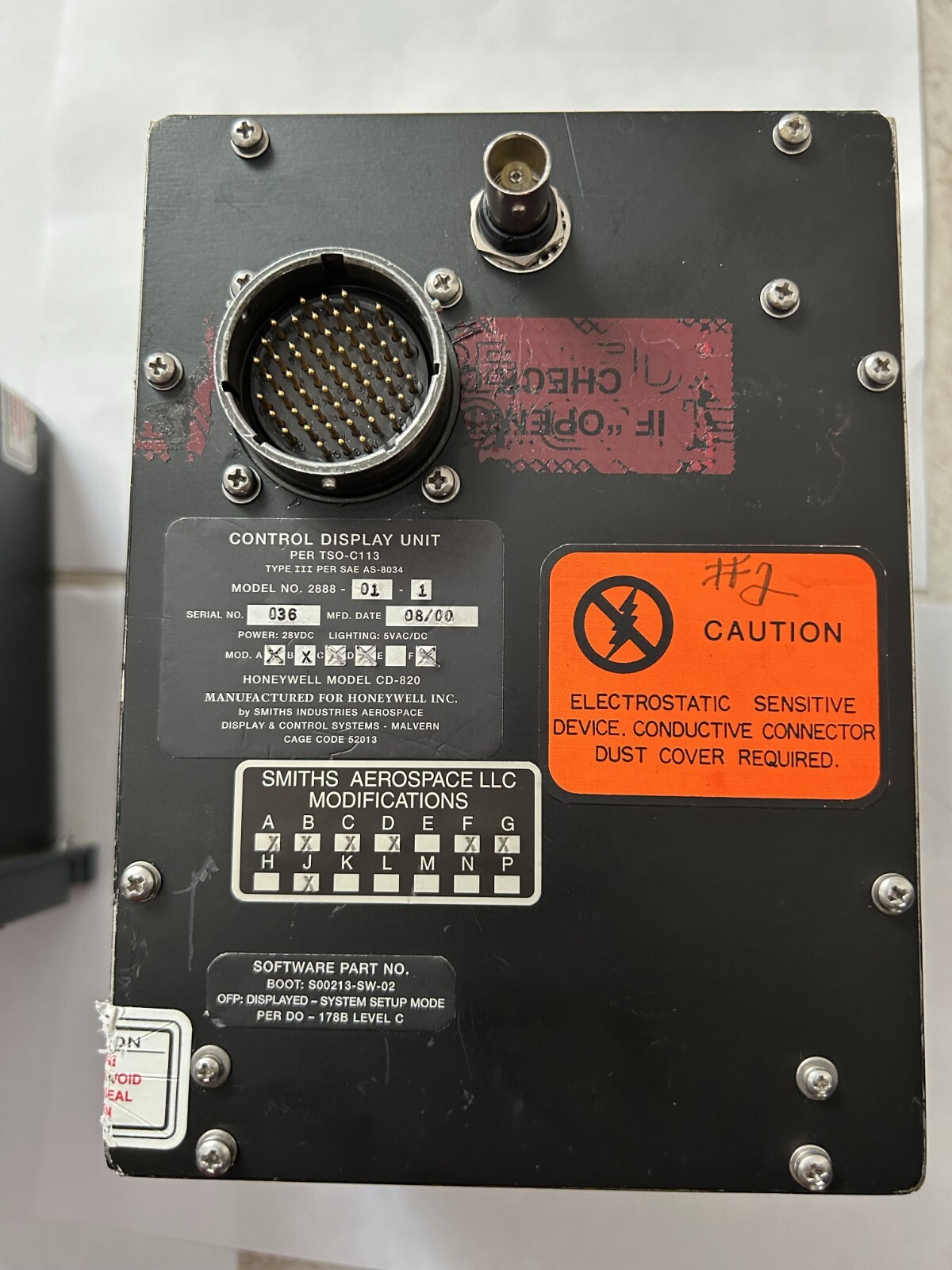 Honeywell CD-820 Flight Management System(FMS)