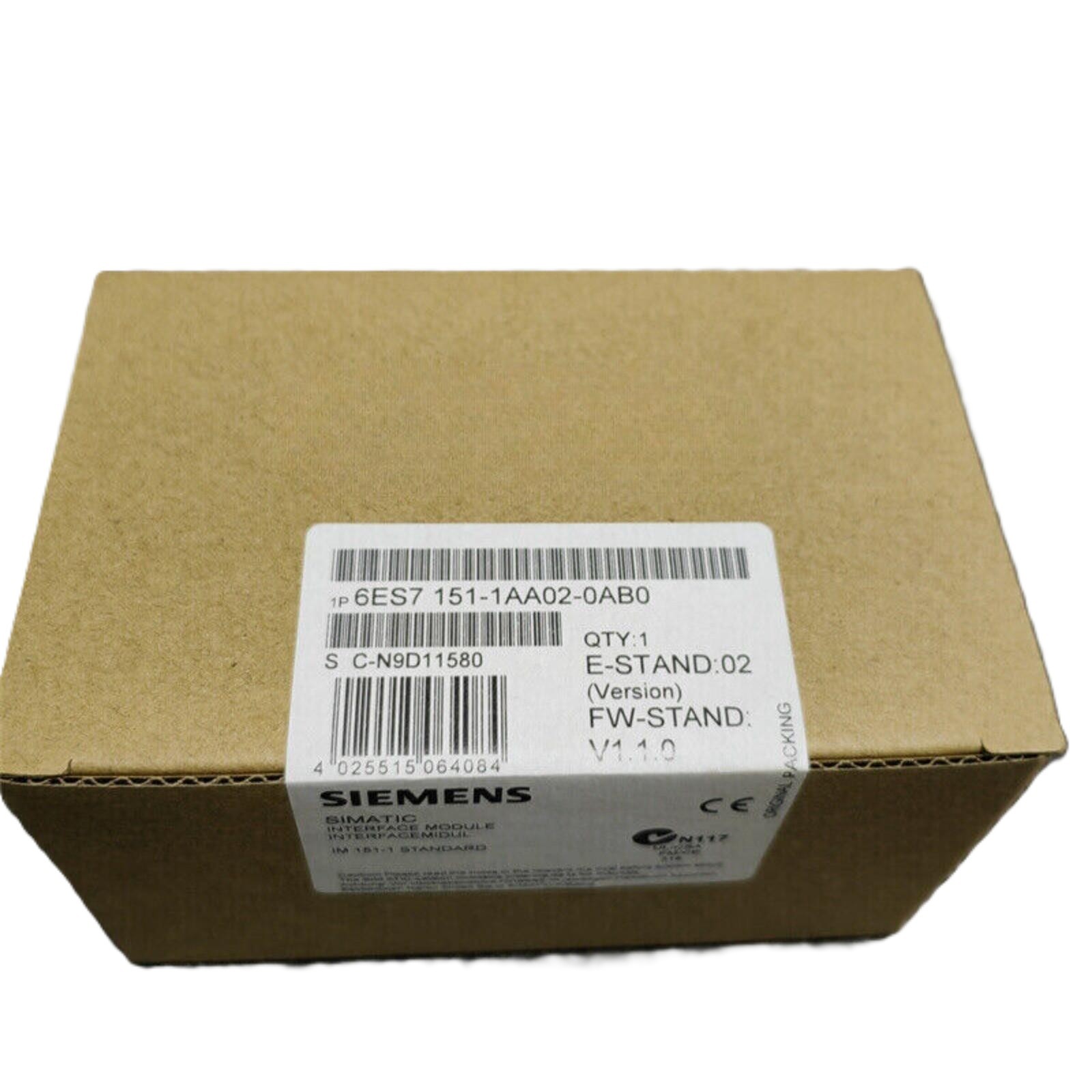 1PCS Siemens 6ES7151-1AA02-0AB0 Module PLC Unit New in box