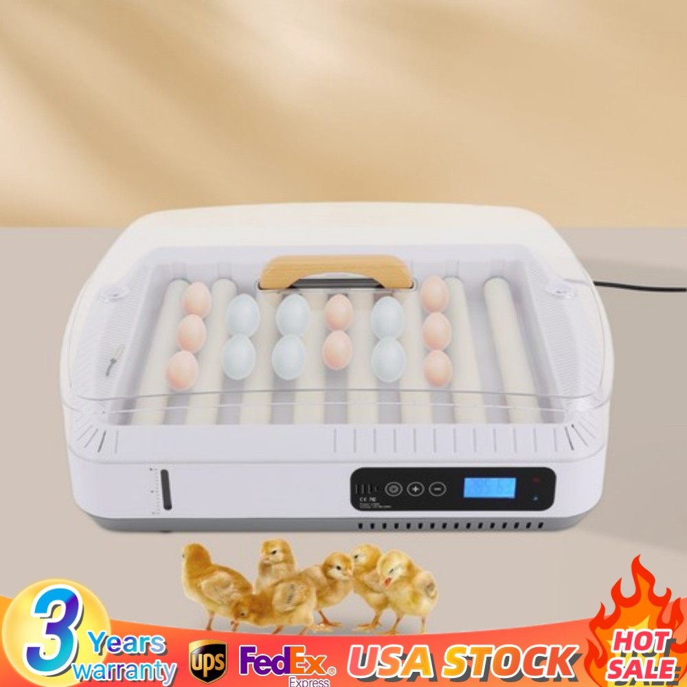 35 Egg Incubator Automatic Chicken Quail Hatcher Incubators for Hatching Eggs