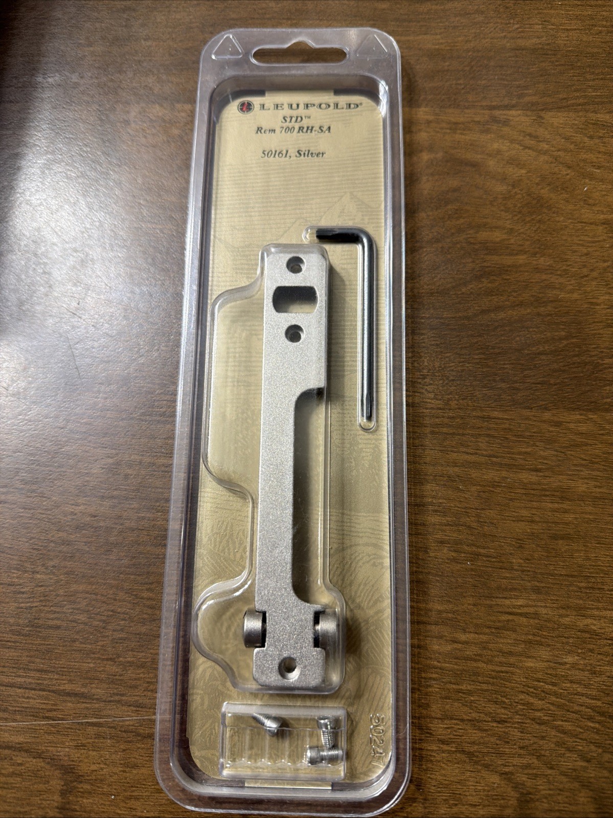 NOS Leupold STD Scope Mount/Base Remington 700 & Seven Silver Finish 50161 RH/SA