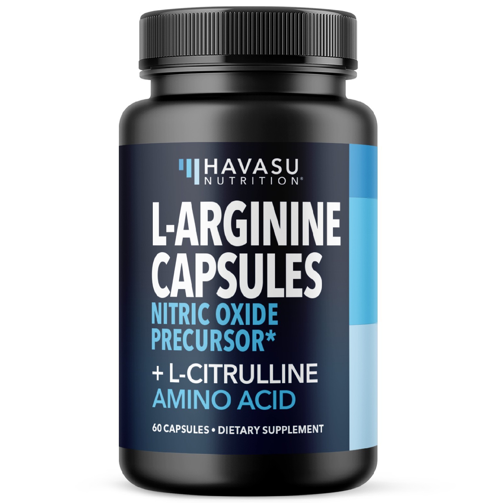 L-Arginine Capsules - Ultimate Performance & Endurance Supplement, 60 ct