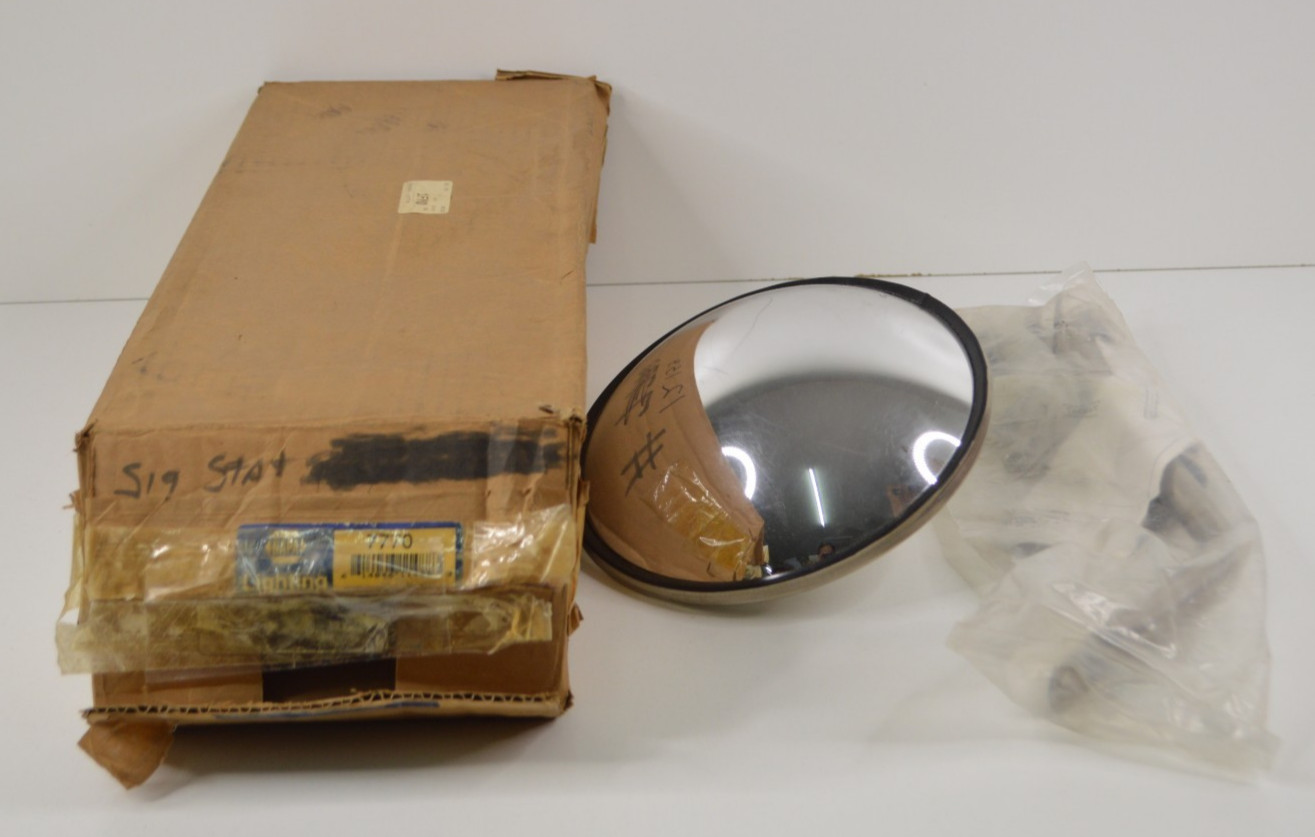 Napa 8.5" Round Convex Blind Spot Mirror Hood Mounted 7770 12153