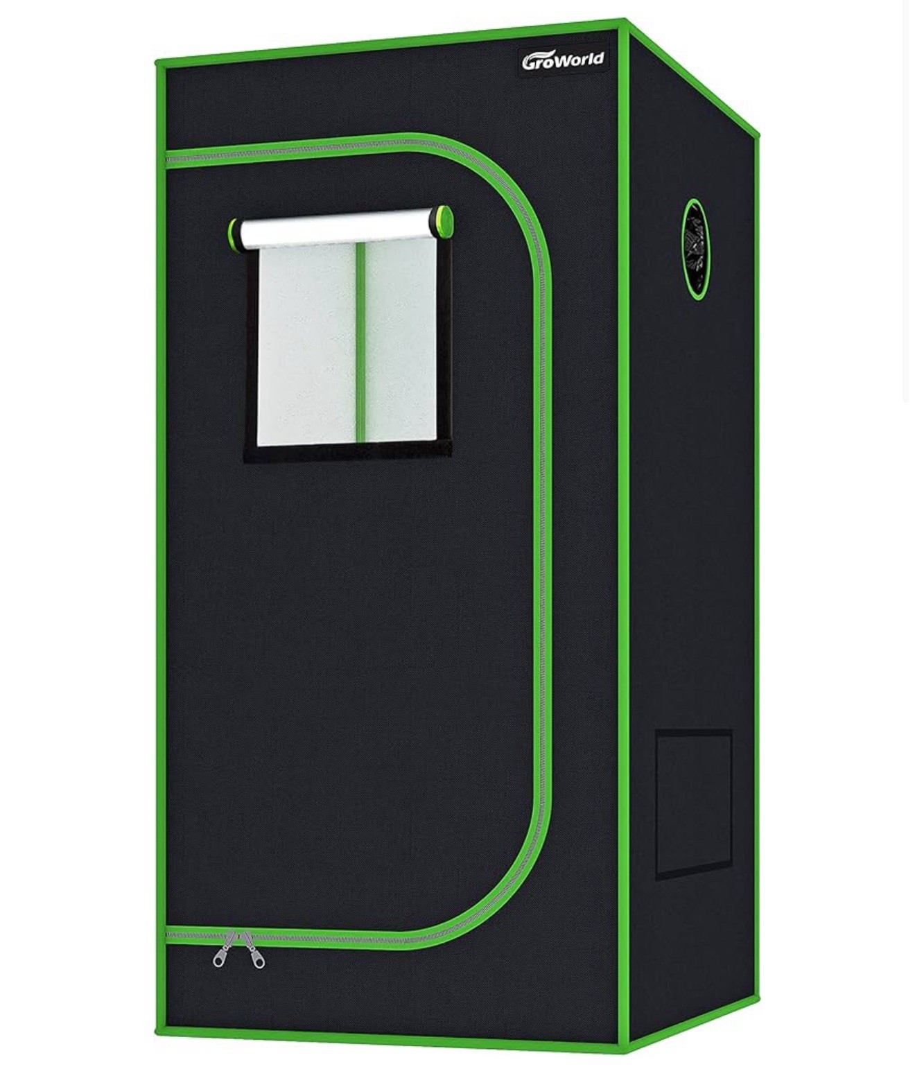 24''x24''x48'' Greenhouse Grow Tent with High Reflective 600D Mylar
