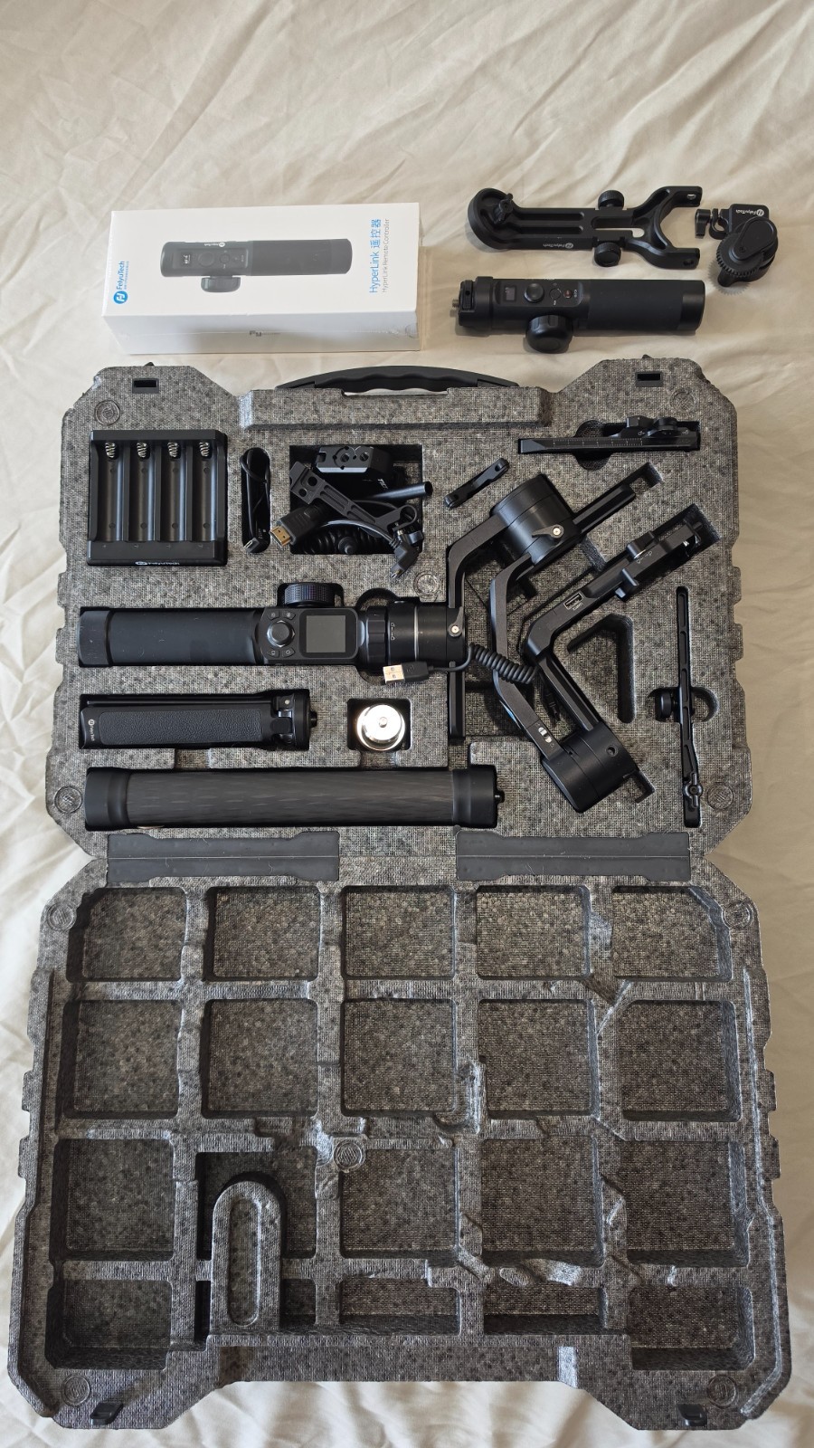 FeiyuTech AK4500 Gimbal Kit | Essential Kit, Focus Motor, Extra Hyperlink Remote