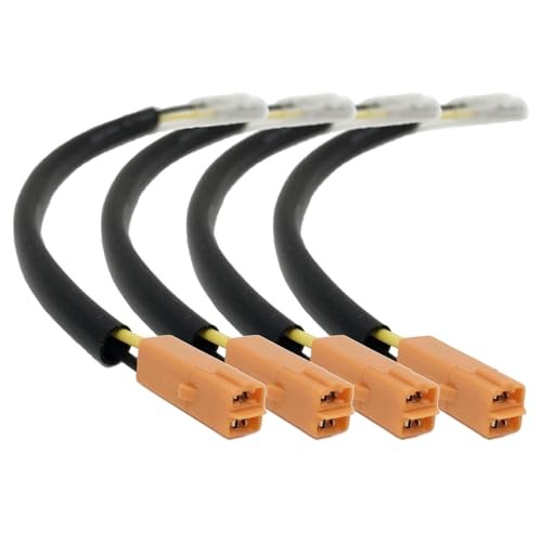 22.5cm/8.86in Motorcycle Light Line Compatible with Kawasaki Ninjia 250R 4Pcs