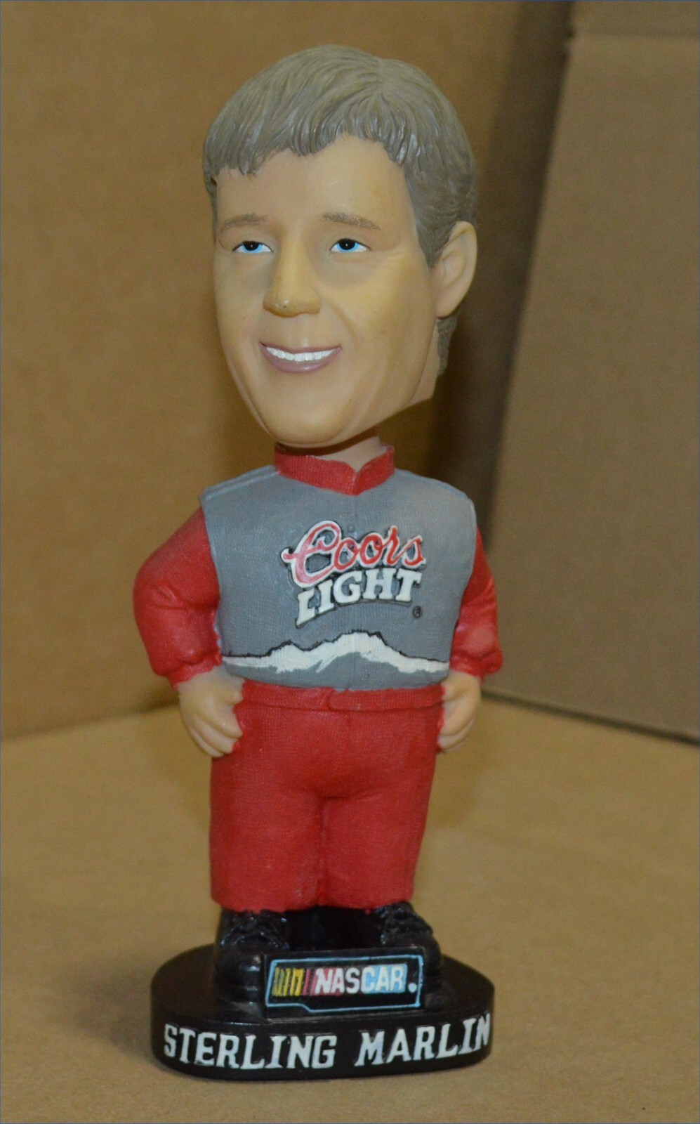 Nascar Sterling Marlin #40 Coors Light Bobble Dobbles Figure