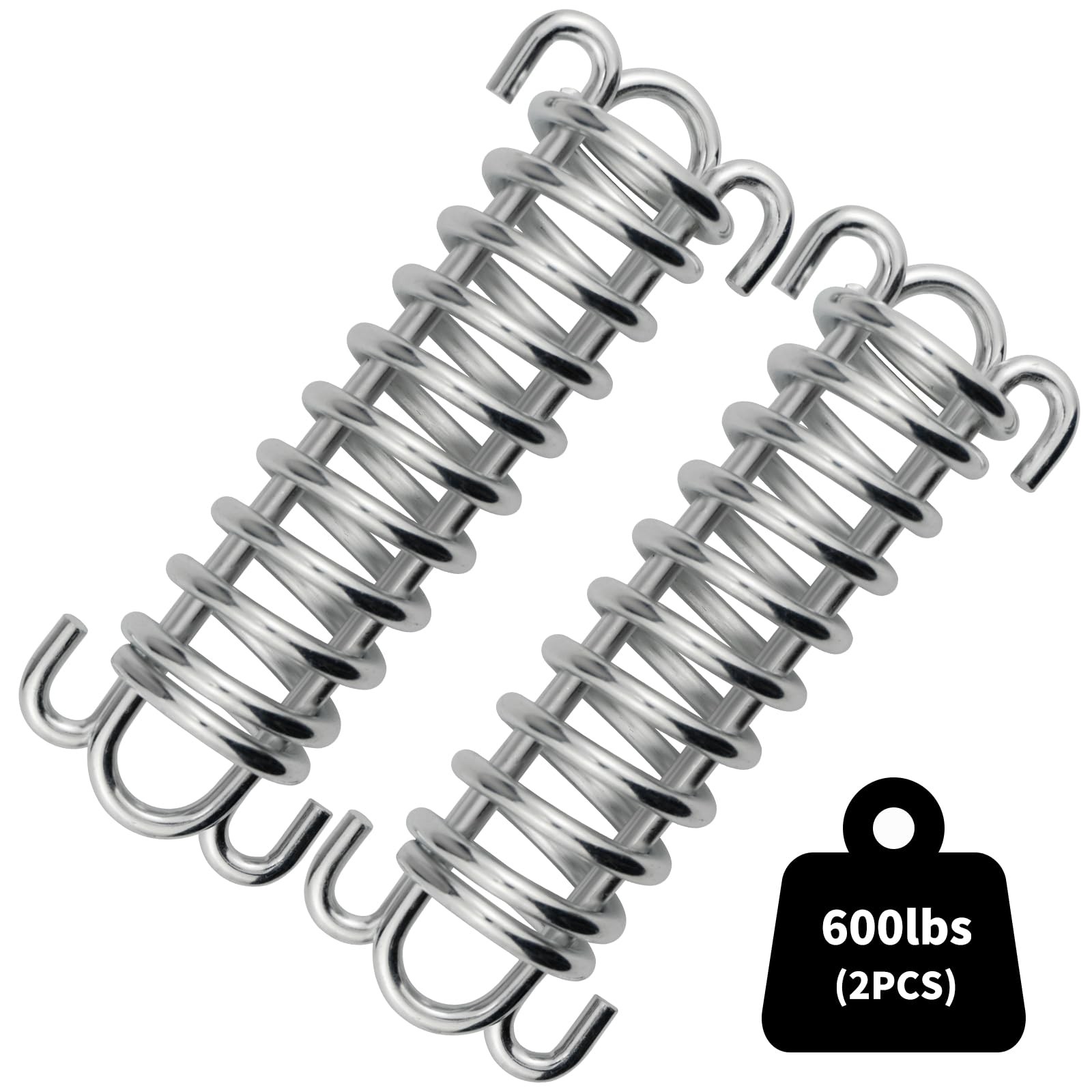 2Pcs Porch Swing Spring 300LB Heavy-Duty Spring Awning Spring for Hammock Cha...