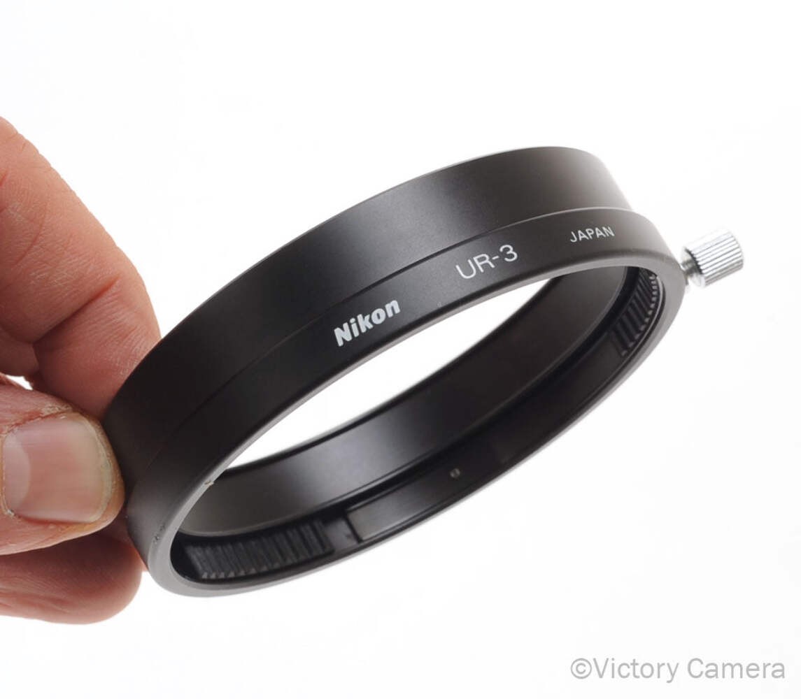 Nikon UR-3 SB-21 SB-29 Flash Mount Adapter for 60mm Micro-Nikkor [EXC+]
