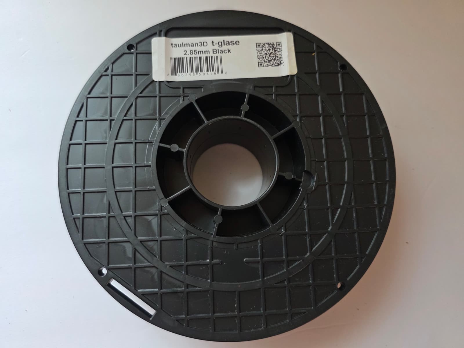 NEW Taulman3D T-Glase PET Filament - 2.85mm, 1 lb,  Black - OPEN BOX - READ
