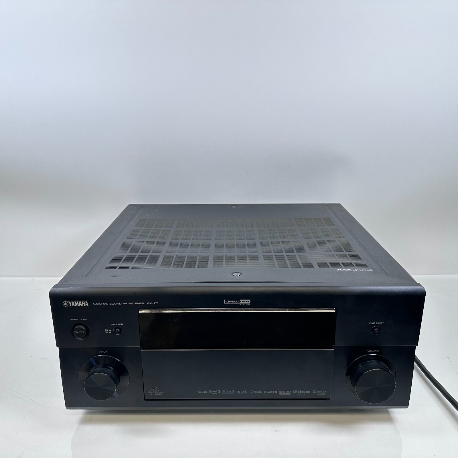 Yamaha RX-Z7 Natural Sound AV Receiver 7.1 Channel 140-Watt; AS-IS