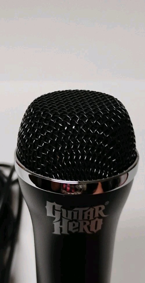 Guitar Hero Red Octane USB Microphone Black Video Game Accessory