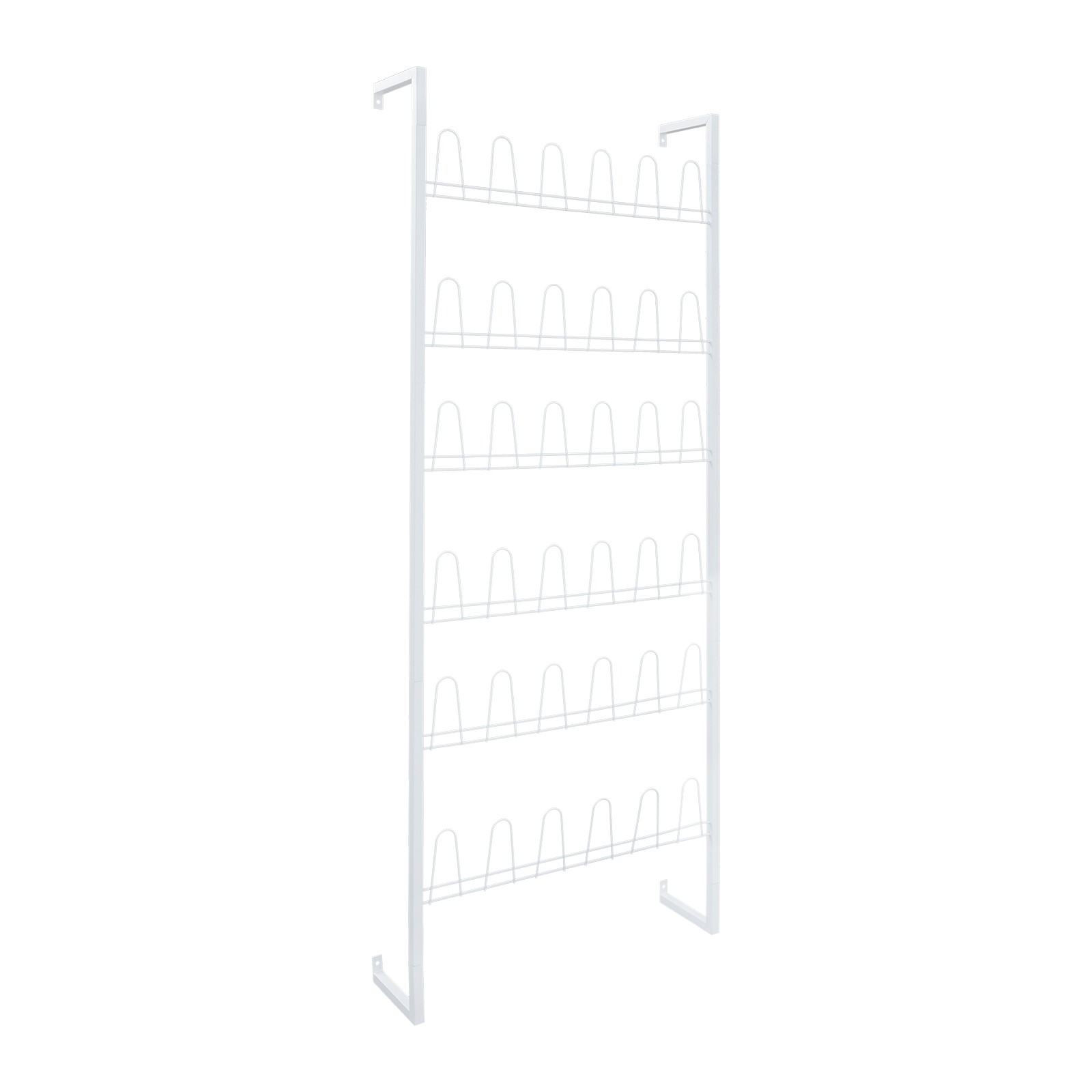 Metal Shoe Organizer Rack Home Wall Mounted Shoe Rack Metal Hanging Shoe Shelf