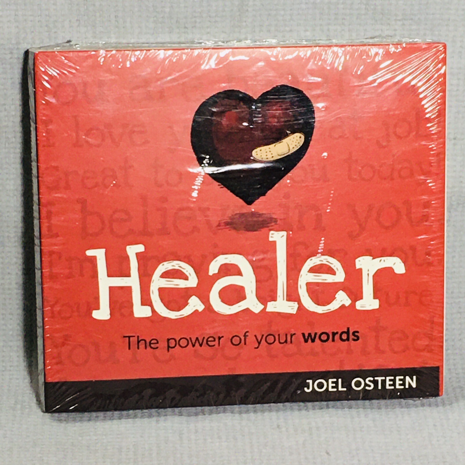 New Healer The Power Of Your Words Joel Osteen CD & DVD Set