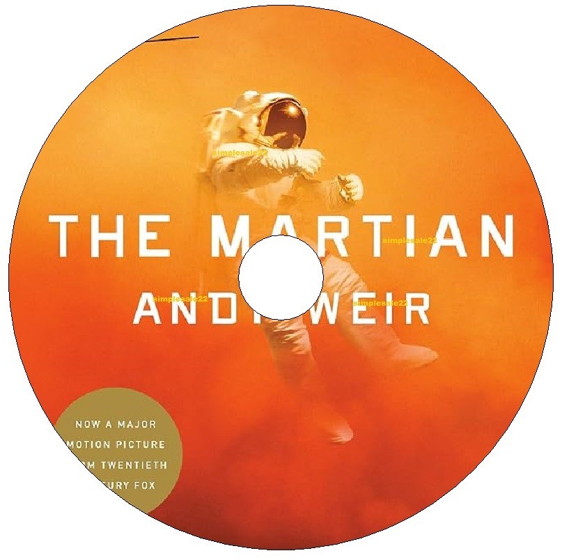 The Martian Andy Weir R.C. Bray Talking Audio Book on MP3 CD
